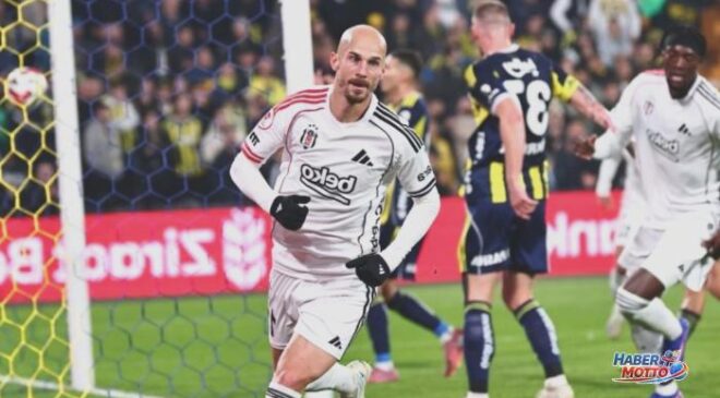 Beşiktaş Kadıköy’de Son Dakikada Galibiyeti Değerlendirdi